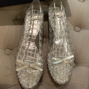 Stuart Weitzman Rhinestone Jellies